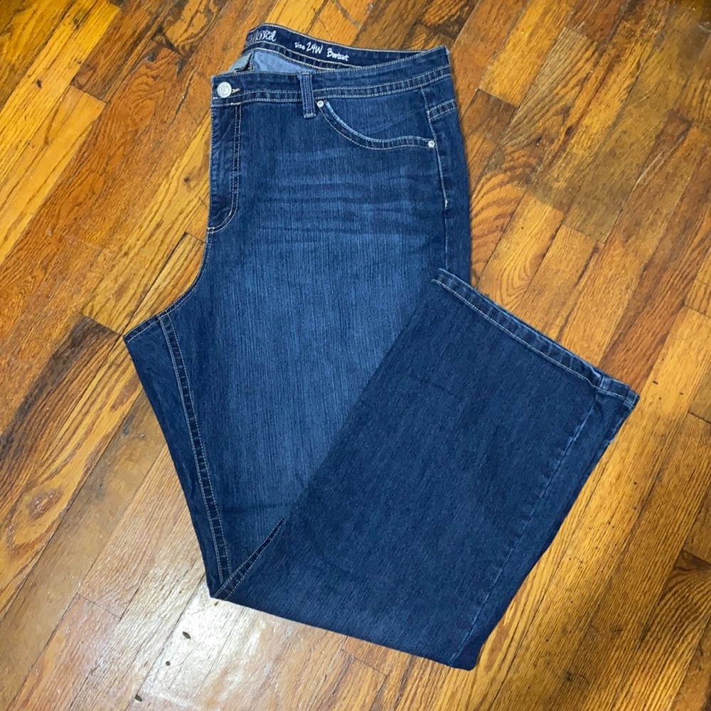 New Directions Size 24W Bootcut Jeans